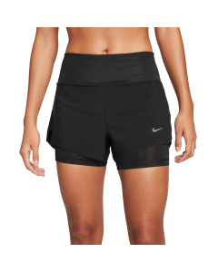 SHORT NIKE SWIFT DRI-FIT MR 2N1 FEMININO