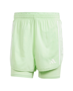 SHORT ADIDAS THE RUN EXCITE 3 STRIPES 2IN1 MASCULINO