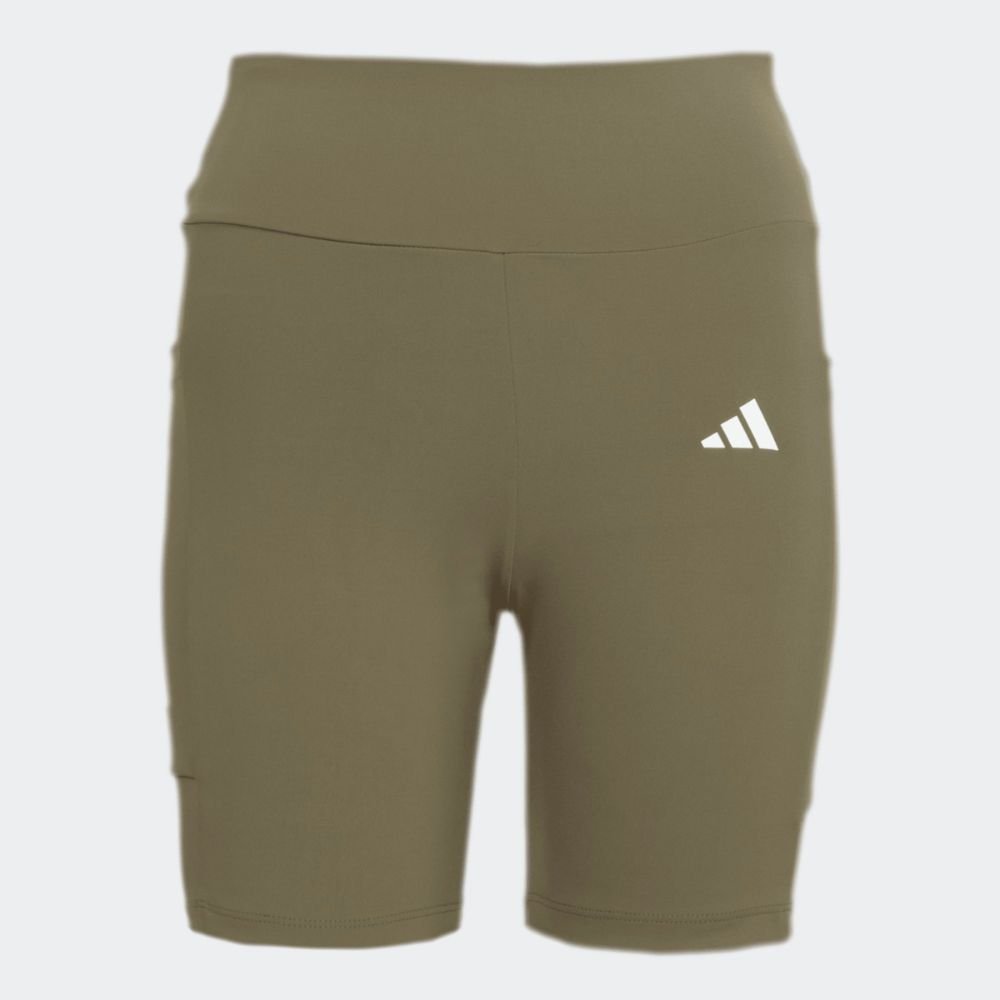 Lilly　0923 Shorts Adidas 3 Listras Com Bolso Feminino | Conforto e Estilo