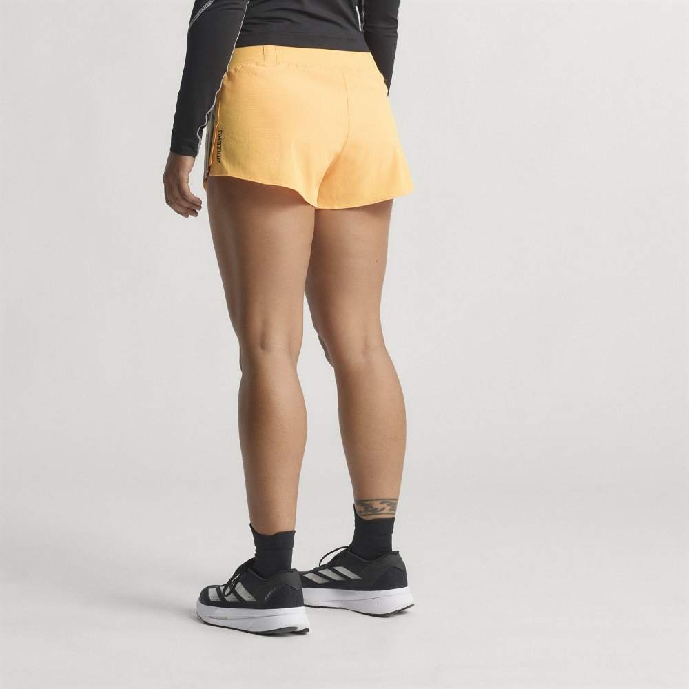 Shorts Adidas Bolso Gel Adizero Running Feminino: leveza