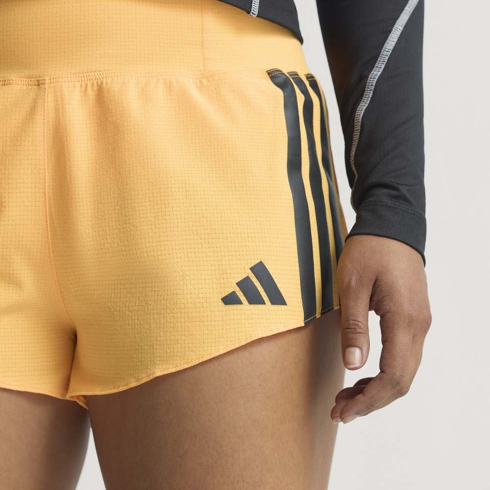 Shorts Adidas Bolso Gel Adizero Running Feminino: leveza